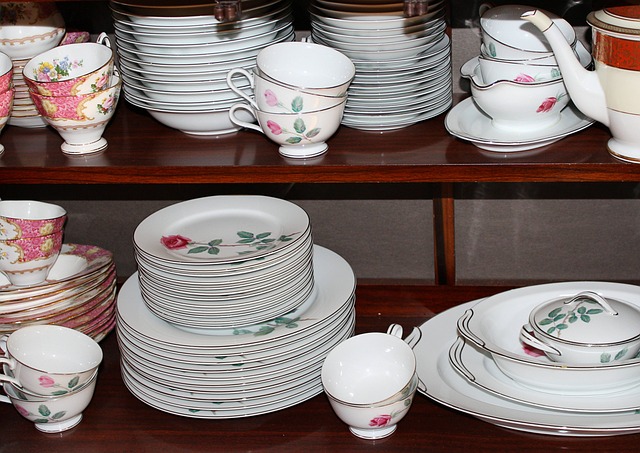 la vaisselle French dinnerware très recherchée par les collectionneurs